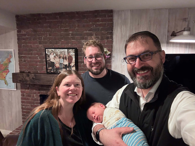 Family with newborn